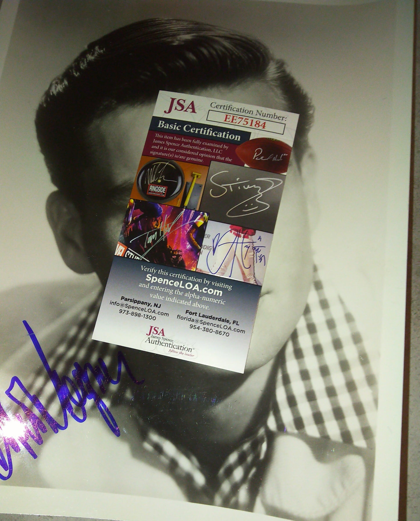 Robert Wagner Hand Signed Autograph 8x10 Photo JSA COA