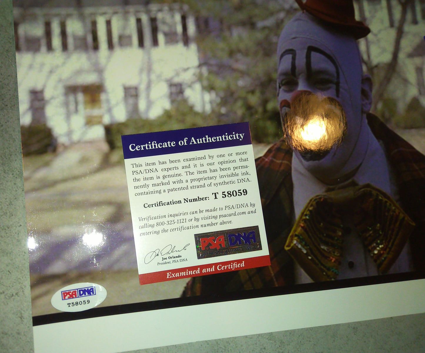 Mike Starr Hand Signed Autograph 8x10 Photo Uncle Buck PSA COA