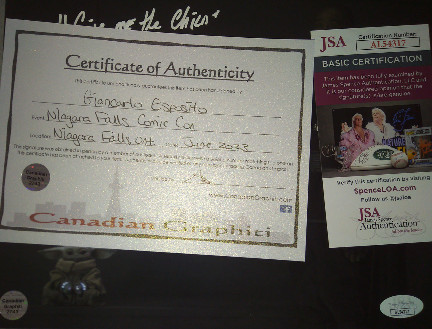 Giancarlo Esposito Hand Signed Autograph 8x10 Photo COA