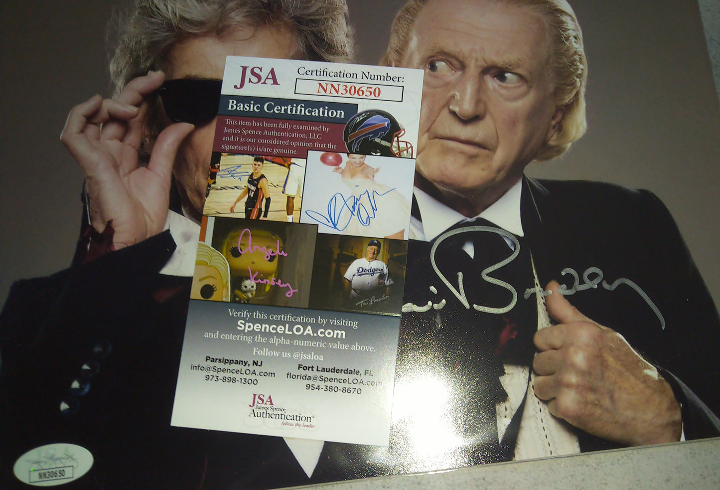 David Bradley Hand Signed Autograph 8x10 Photo JSA COA