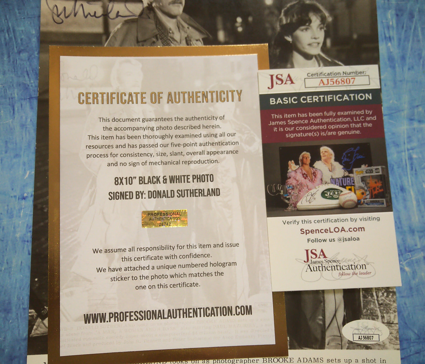 Donald Sutherland Hand Signed Autograph 8x10 Photo