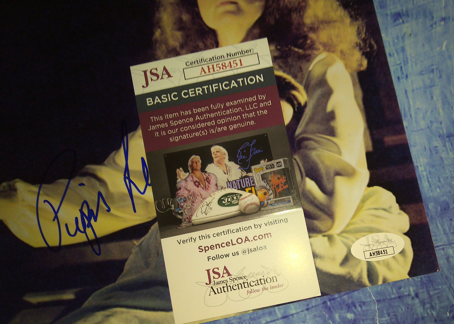 Piper Laurie Hand Signed Autograph 8x10 Photo JSA COA Carrie