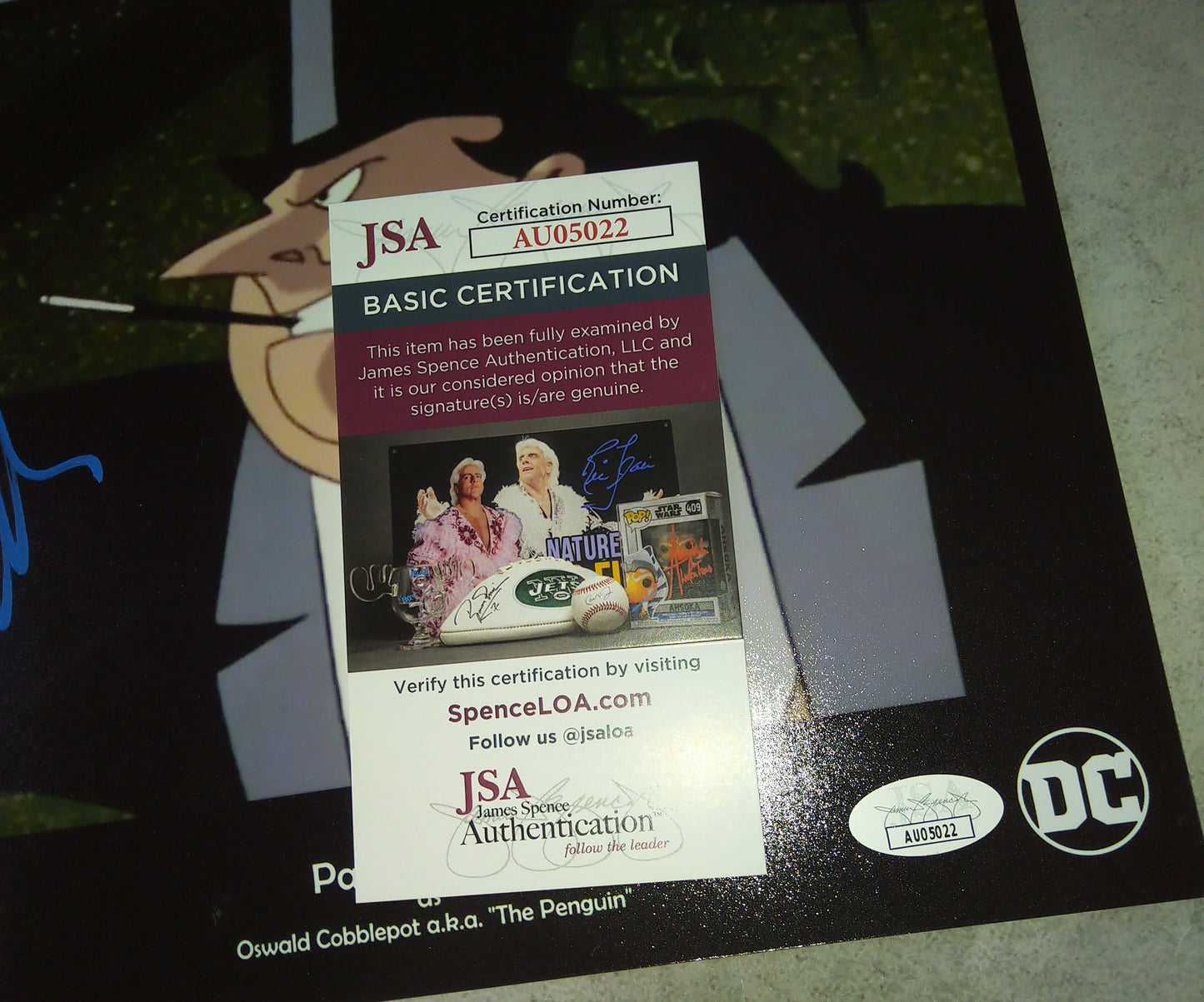 Paul Williams Hand Signed Autograph 8x10 Photo JSA COA Batman Animated Series