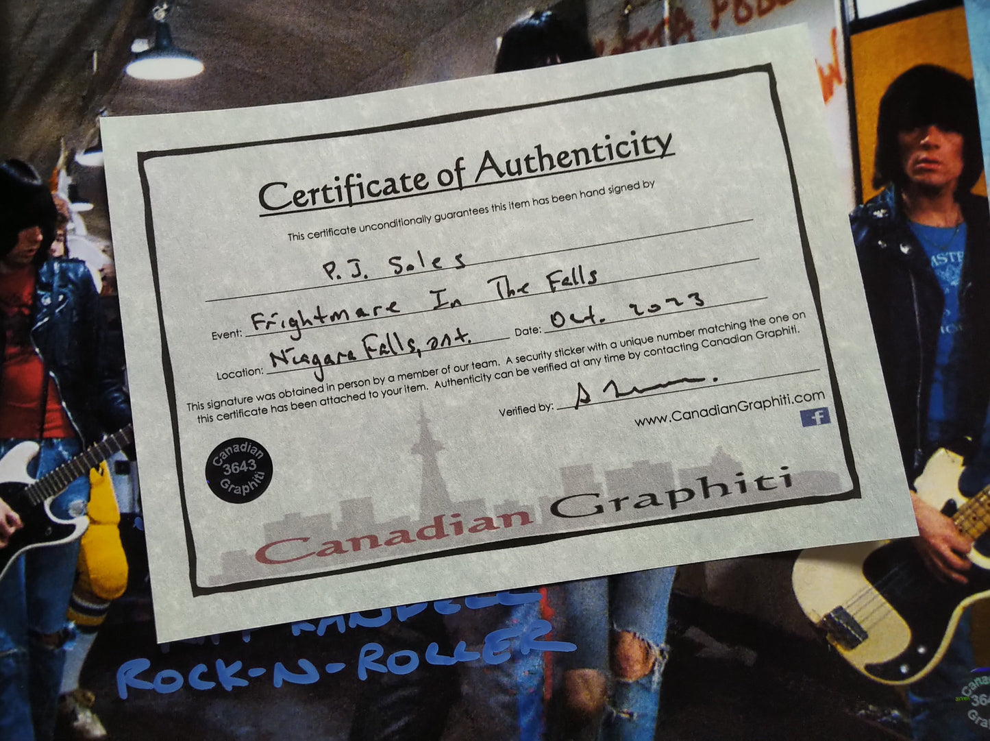 PJ Soles Hand Signed Autograph 8x10 Photo COA