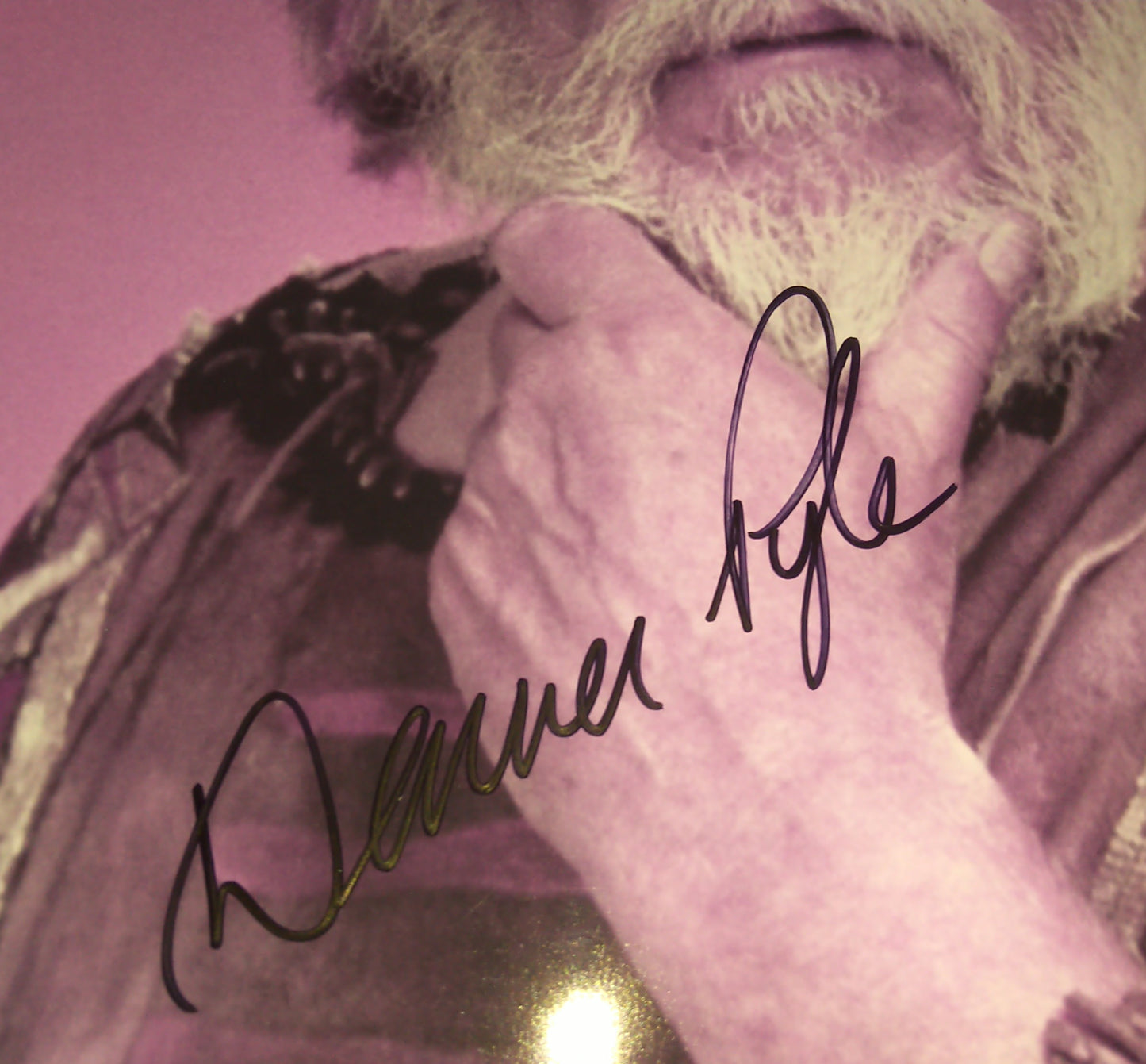 Denver Pyle Hand Signed Autograph 8x10 Photo COA Dukes Of Hazzard
