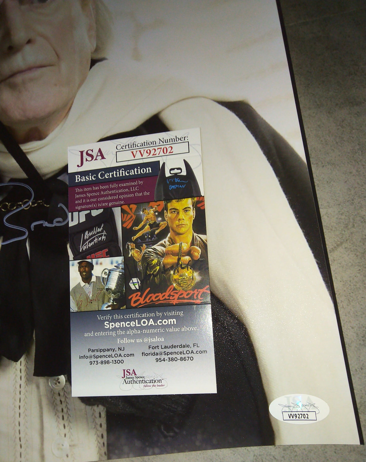 David Bradley Hand Signed Autograph 11x14 Photo JSA COA