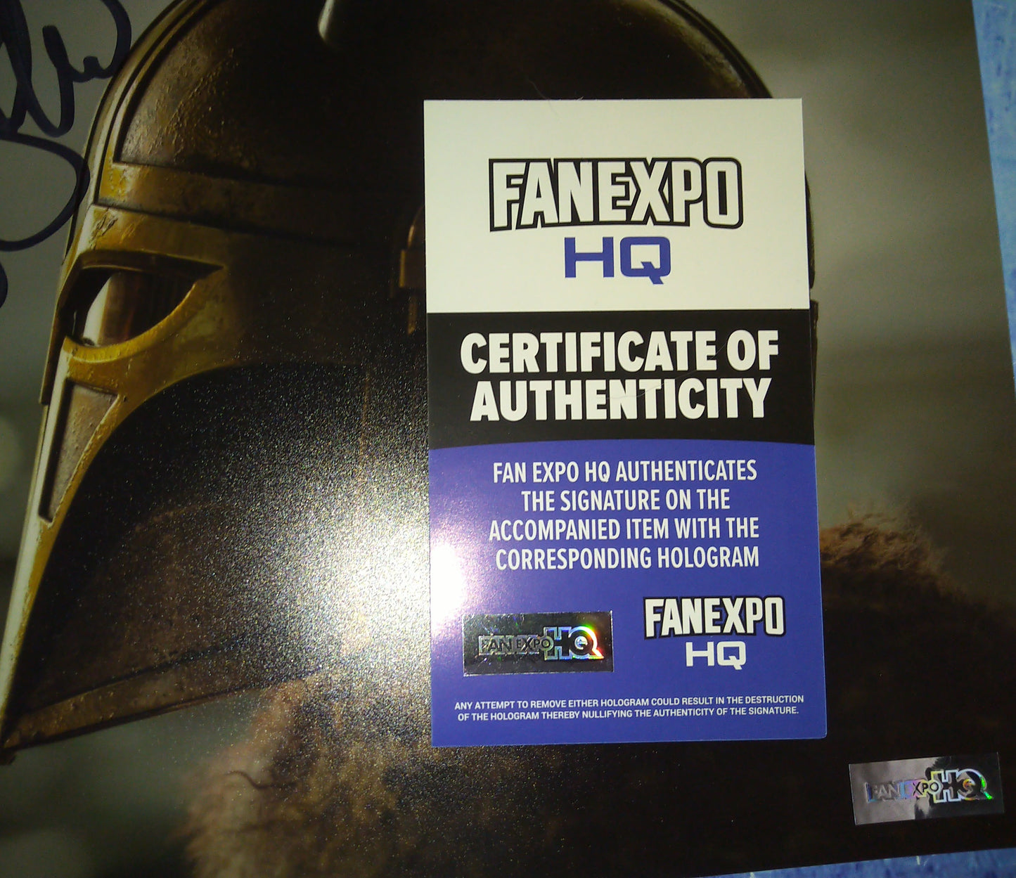 Emily Swallow Hand Signed Autograph 8x10 Photo COA The Mandalorian