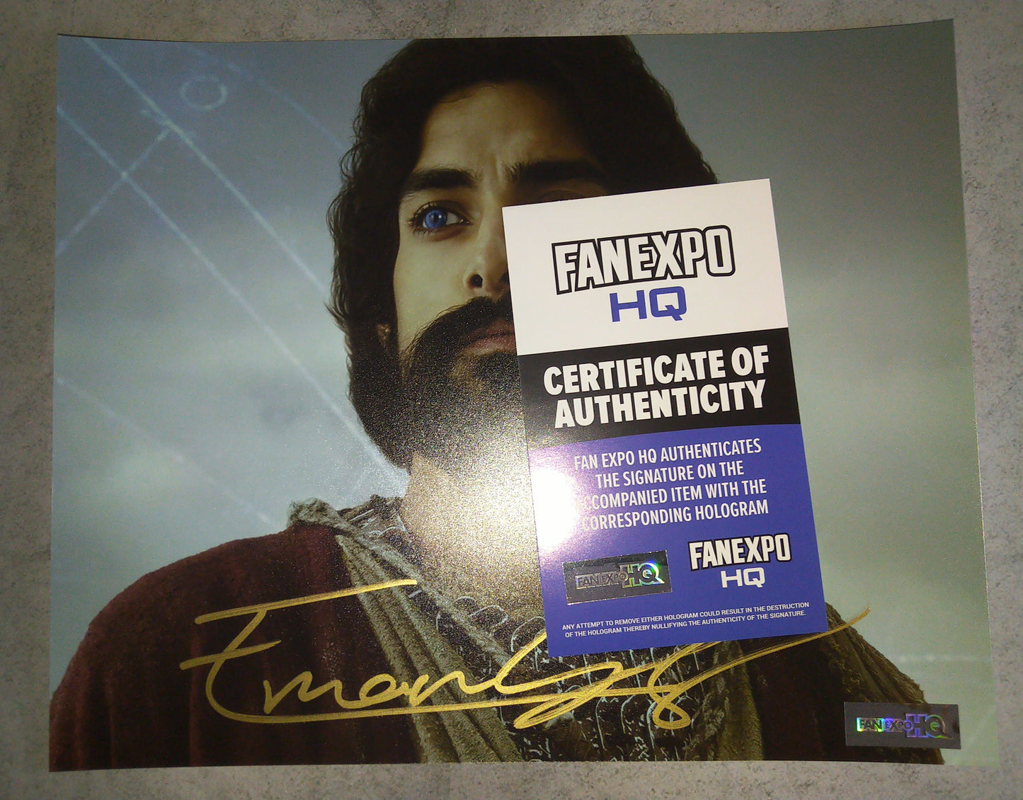 Eman Esfandi Hand Signed Autograph 8x10 Photo COA Star Wars Ahsoka