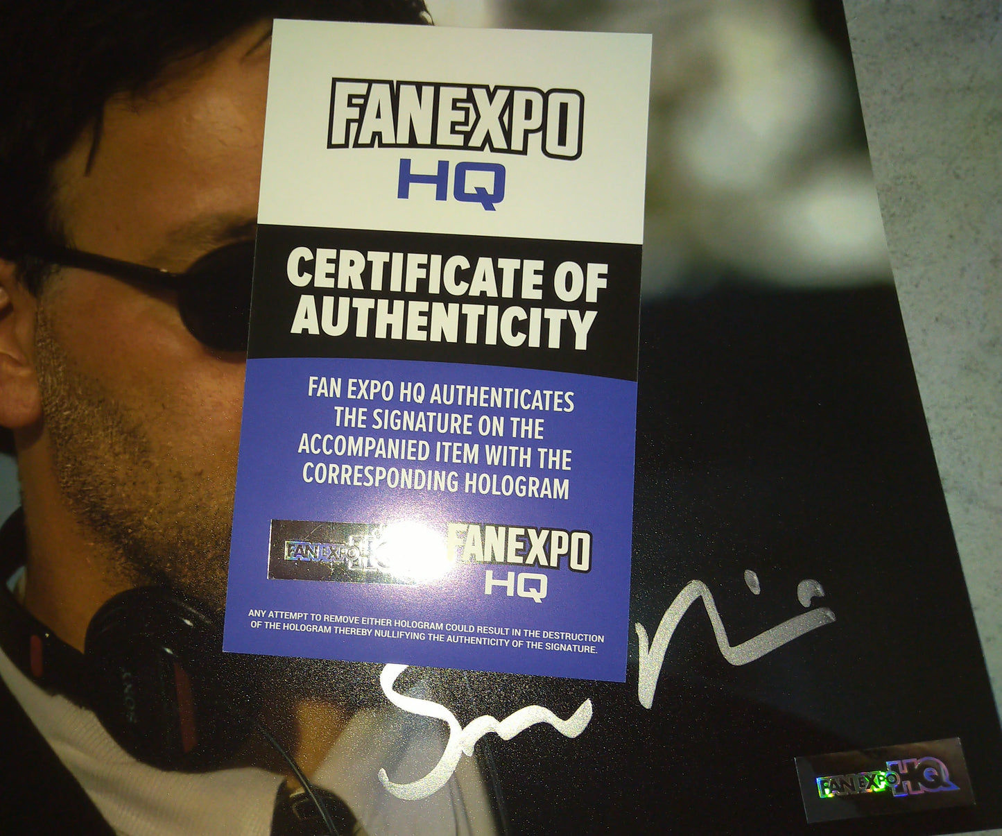 Sam Raimi Hand Signed Autograph 8x10 Photo COA