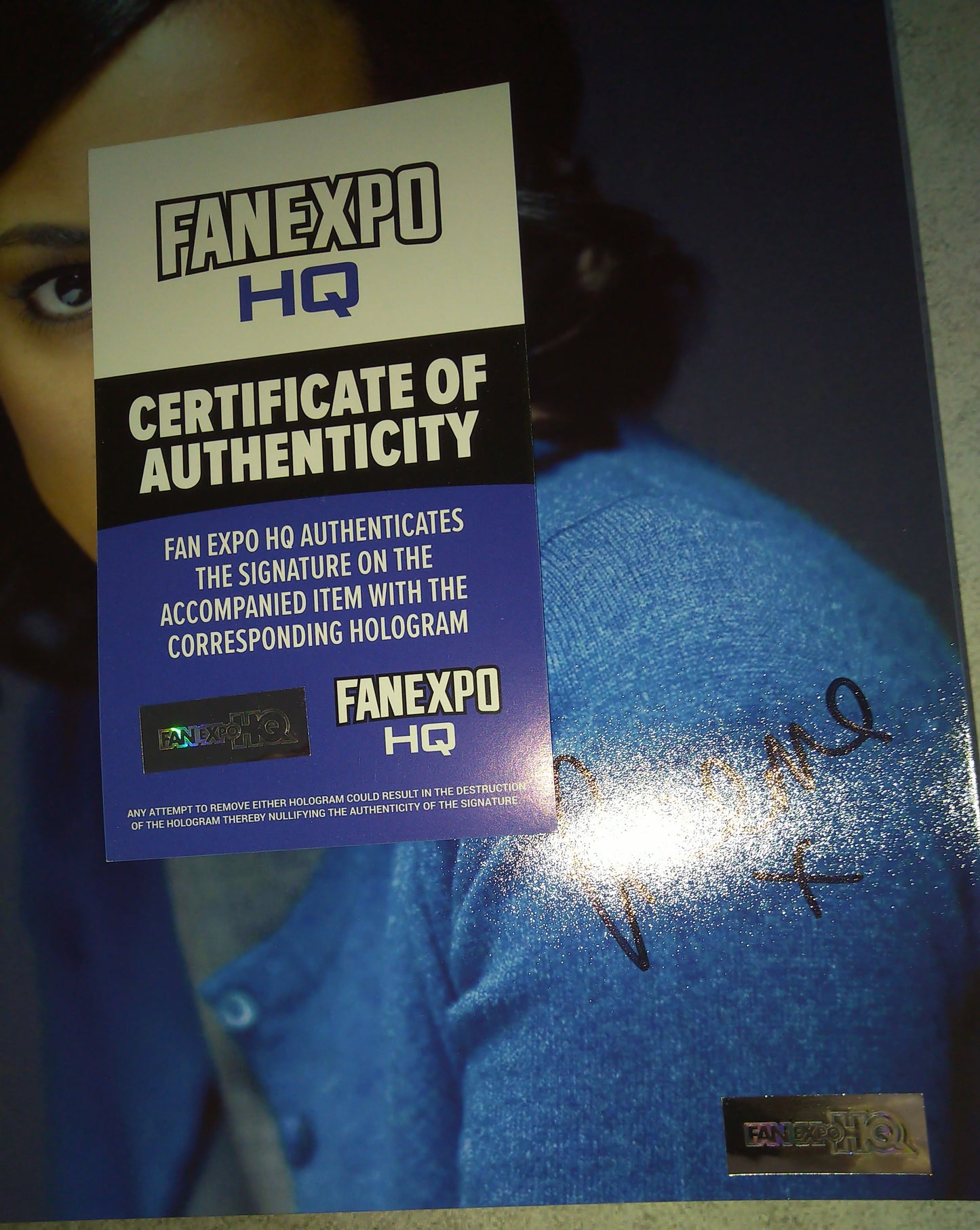 Freema Agyeman Hand Signed Autograph 8x10 Photo COA