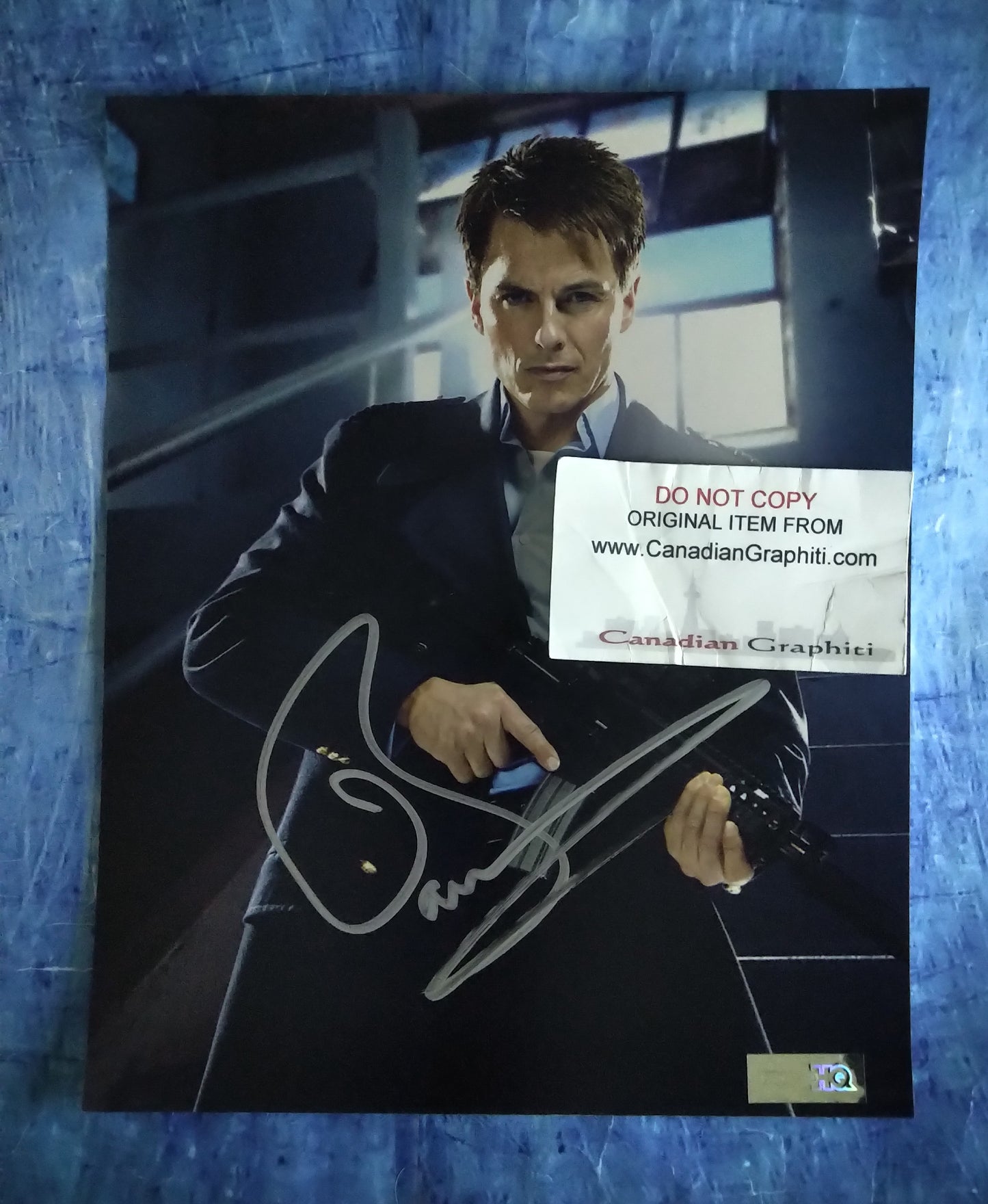 John Barrowman Hand Signed Autograph 8x10 Photo COA Torchwood Doctor Who