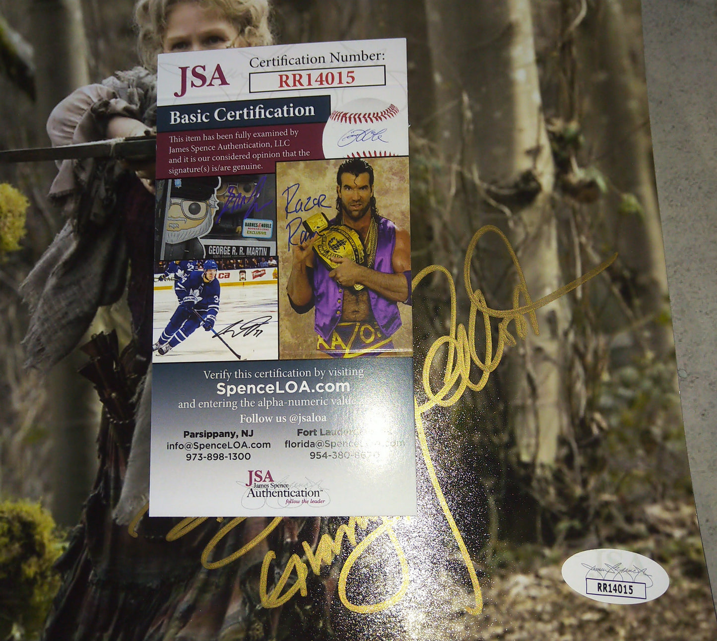 Beverley Elliott Hand Signed Autograph 8x10 Photo JSA COA Once Upon A Time