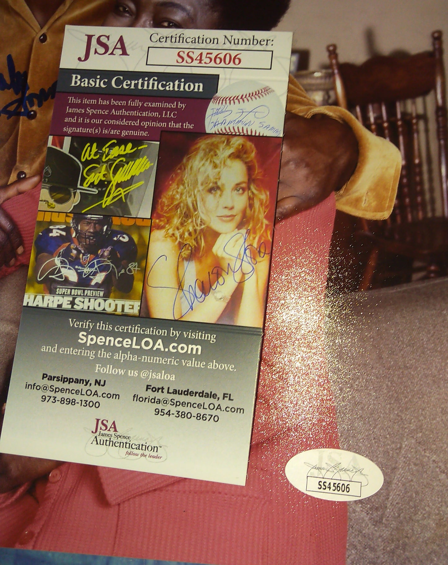 John Amos Hand Signed Autograph 8x10 Photo JSA COA Good Times