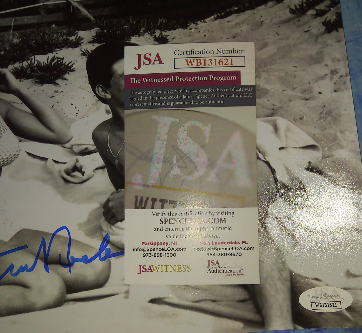 Frankie Avalon Hand Signed Autograph 8x10 Photo JSA COA