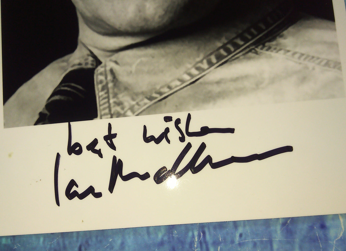 Ian McKellen Hand Signed Autograph Photo COA