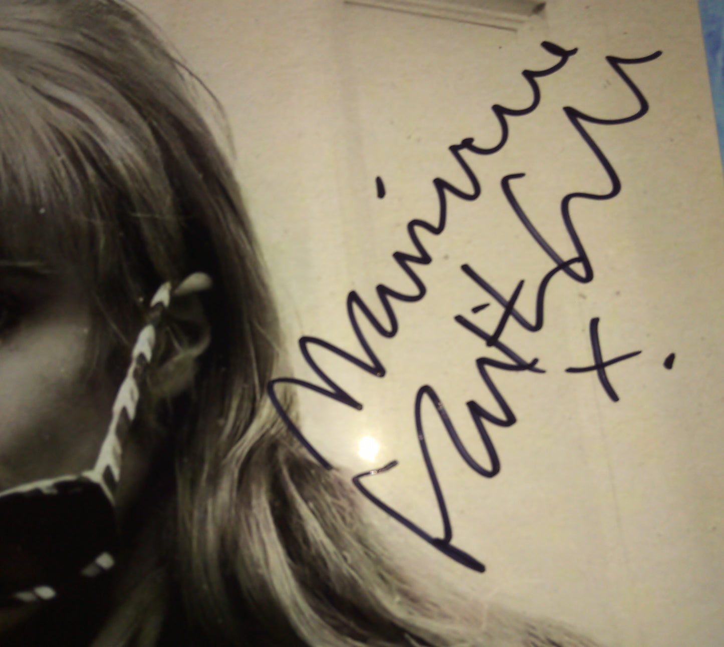 Marianne Faithfull Hand Signed Autograph 8x10 Photo COA