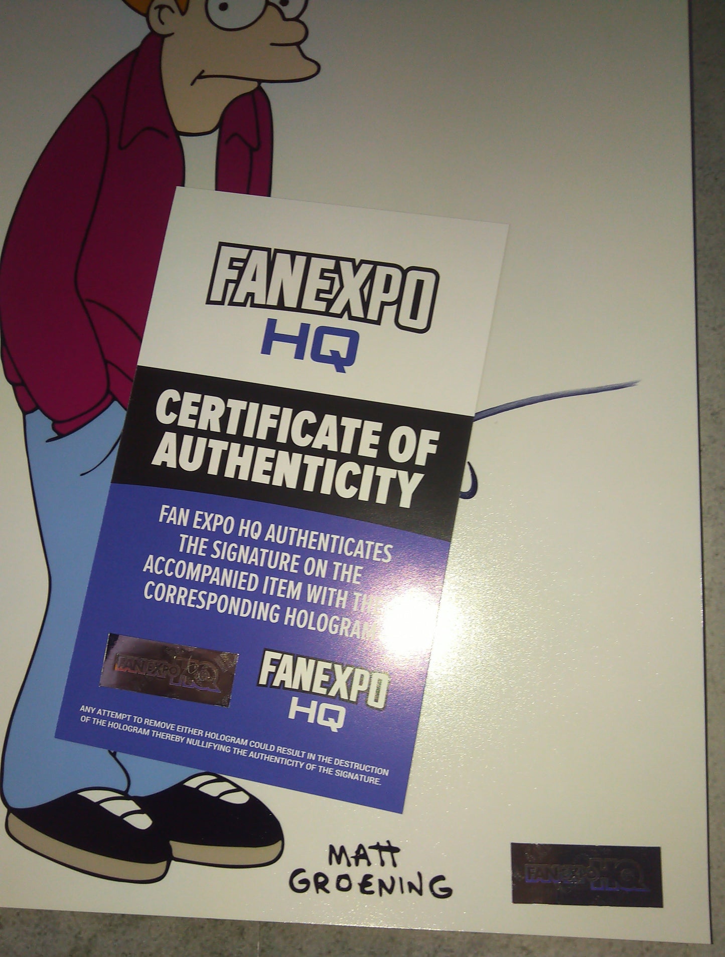 Billy West Hand Signed Autograph 8x10 Photo COA Futurama