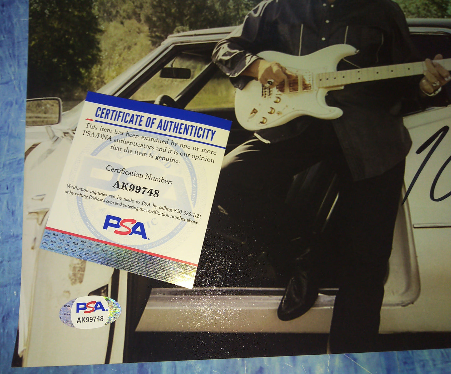 Hank Williams Jr Hand Signed Autograph 8x10 Photo PSA COA