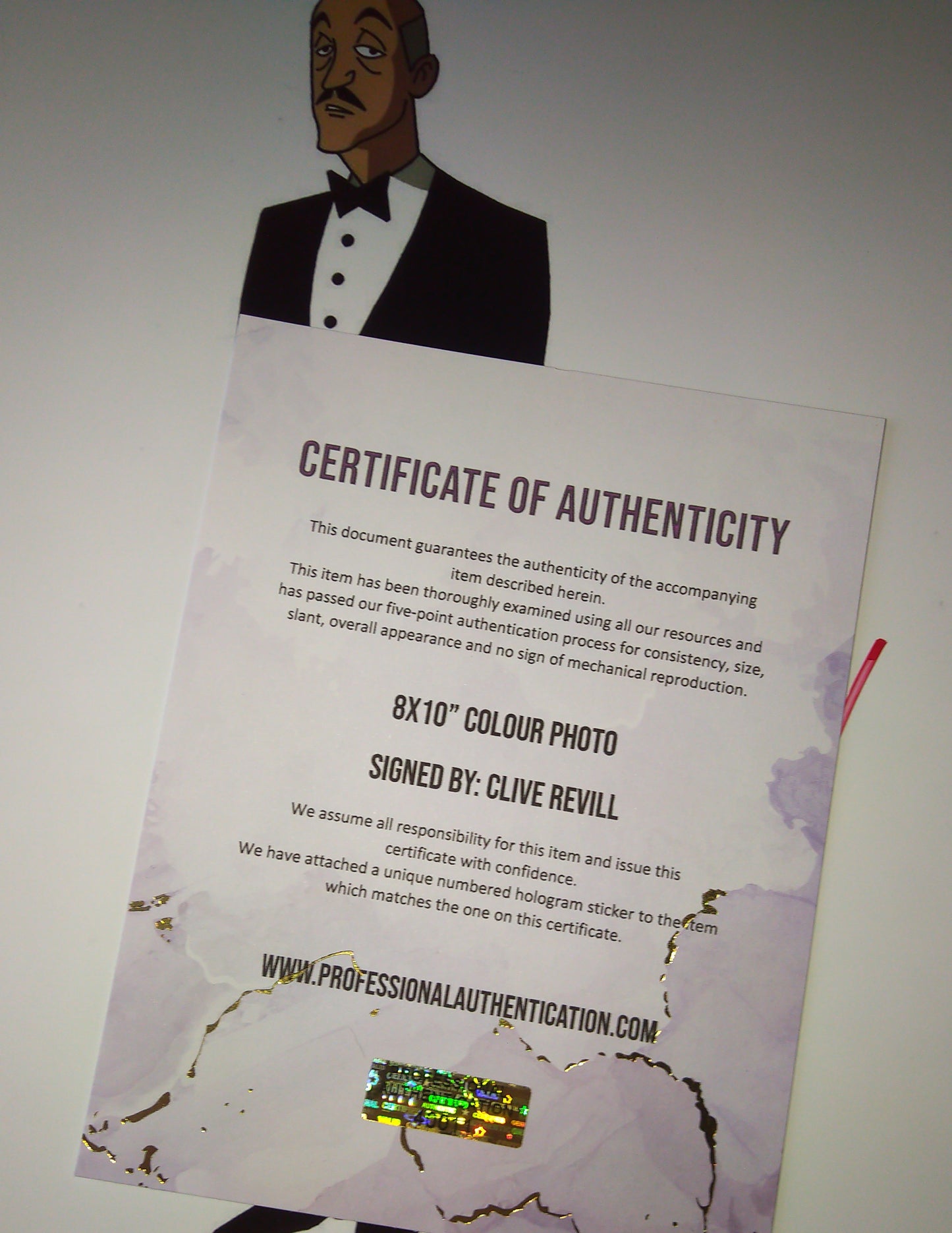 Clive Revill Hand Signed Autograph 8x10 Photo COA Batman