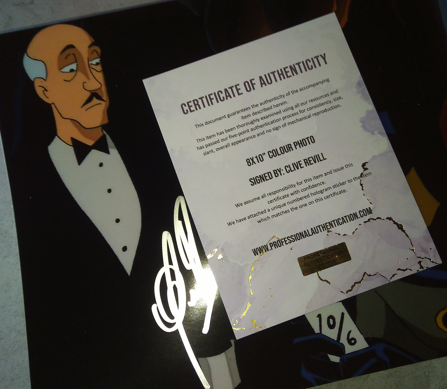 Clive Revill Hand Signed Autograph 8x10 Photo COA Batman