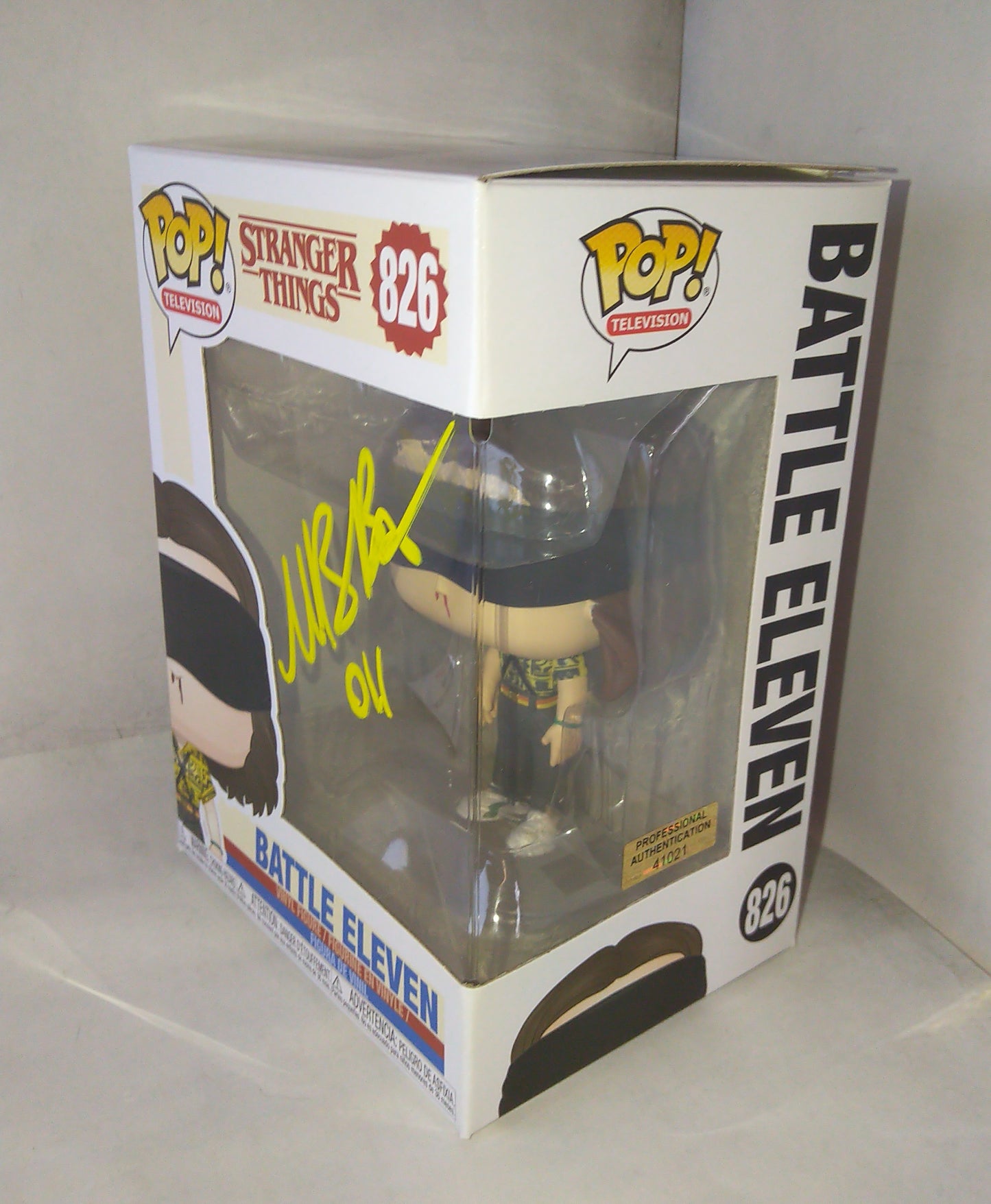 Millie Bobby Brown Hand Signed Autograph Stranger Things Funko Pop COA