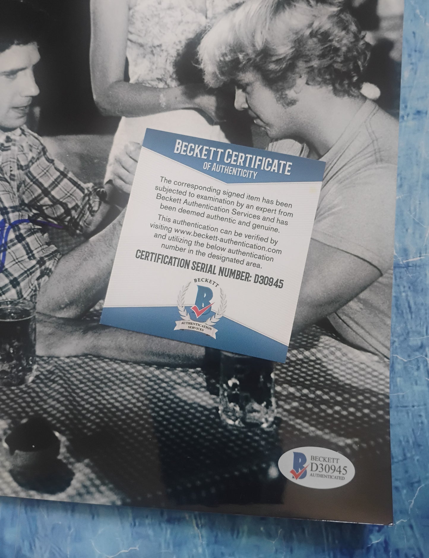 Tom Wopat Hand Signed Autograph 8x10 Photo BAS COA Dukes Of Hazzard