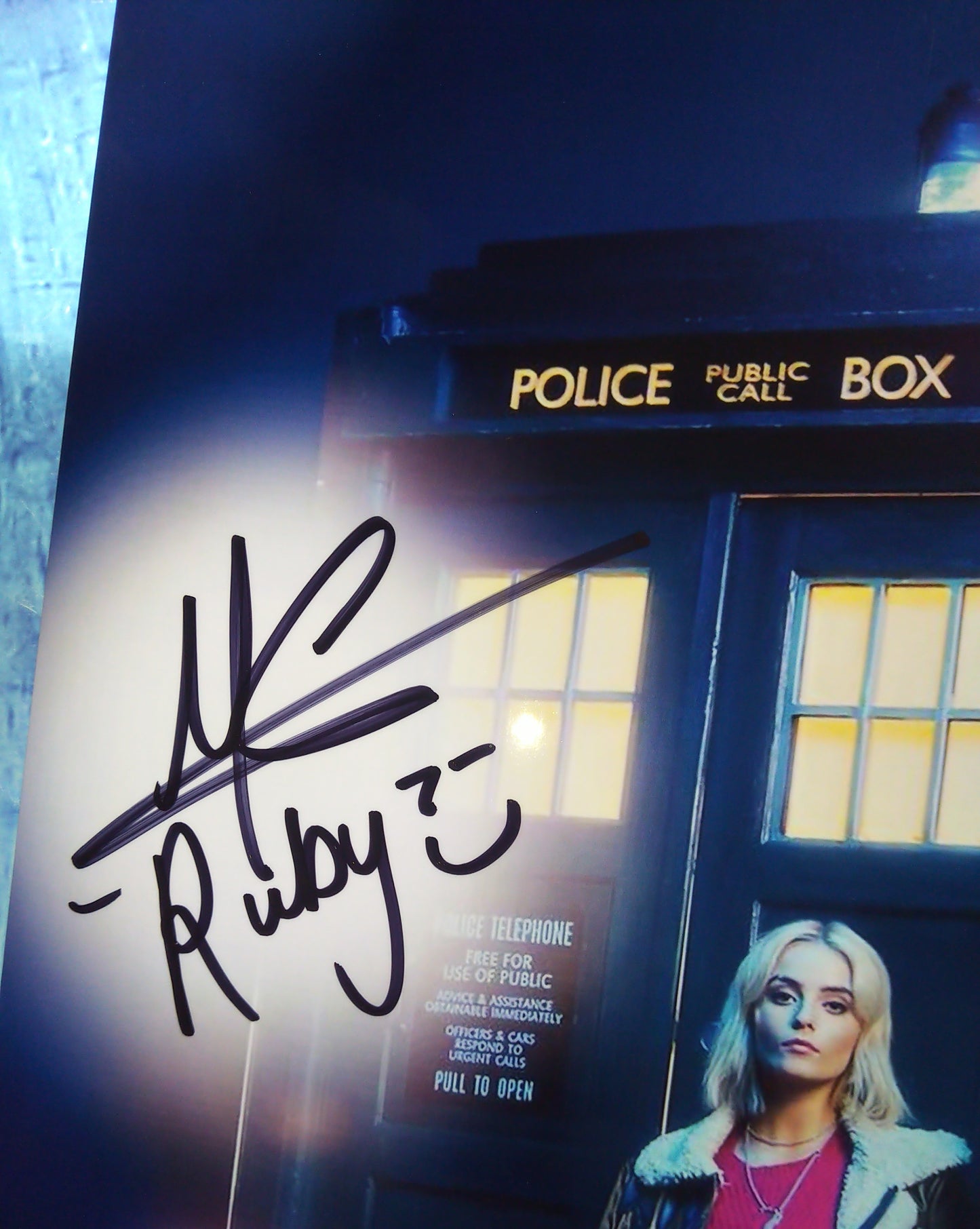 Ncuti Gatwa & Millie Gibson Hand Signed Autograph 8x10 Photo COA Doctor Who