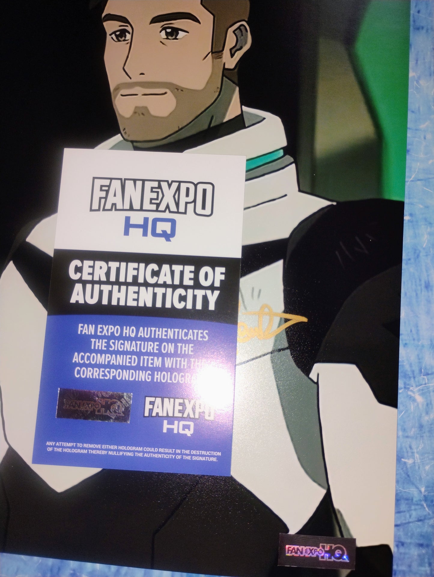 Josh Keaton Hand Signed Autograph 8x10 Photo COA Voltron Legendary Defender