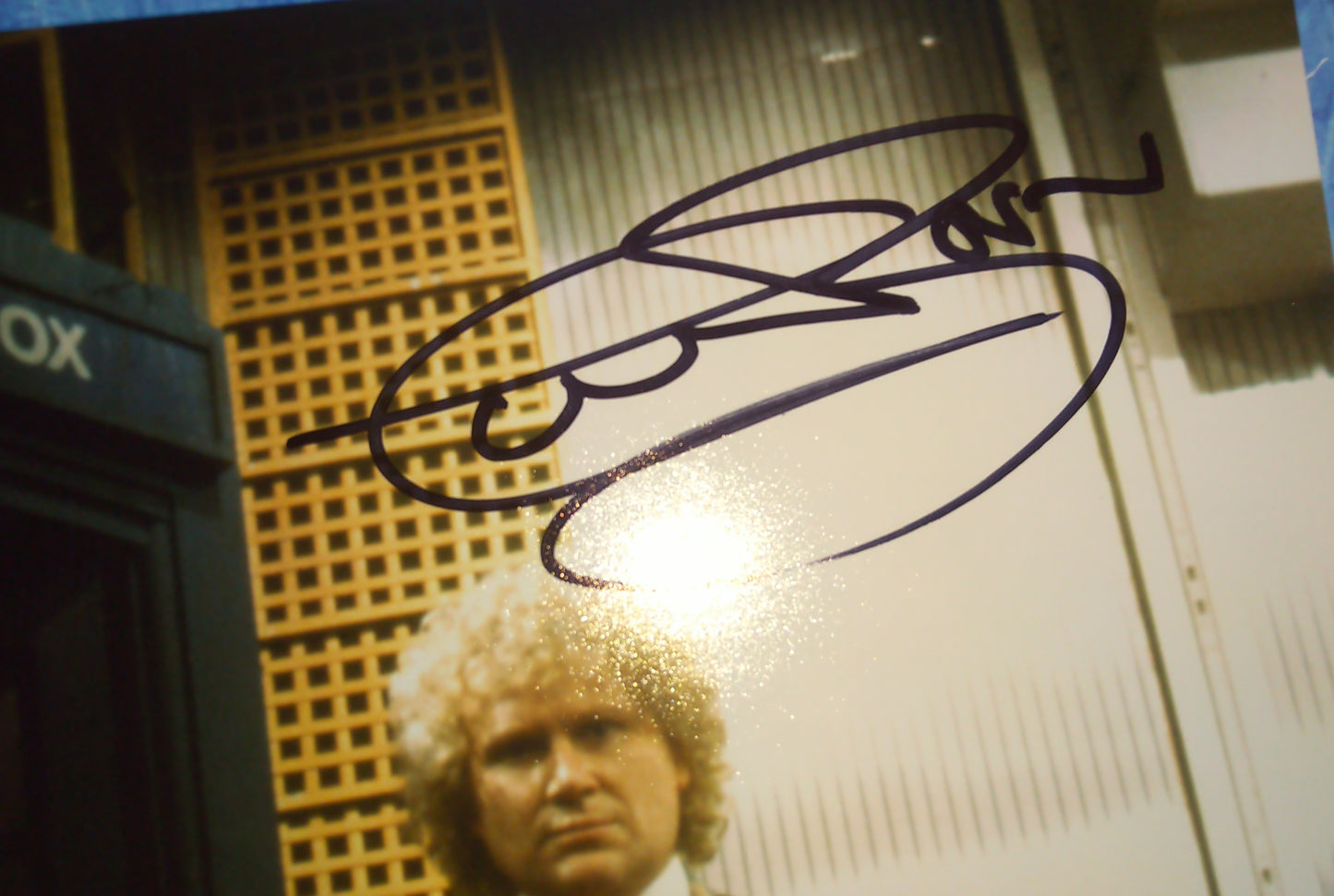 Colin Baker Hand Signed Autograph 8x10 Photo COA + JSA Doctor Who
