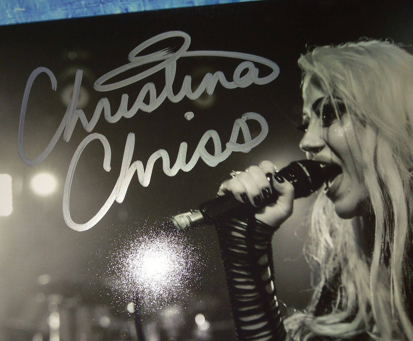 Christina Chriss Hand Signed Autograph 8x10 Photo JSA COA Kaleido