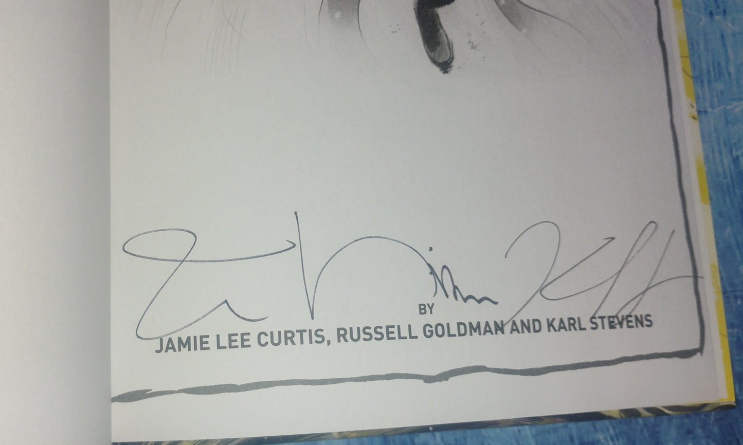 Jamie Lee Curtis +2 Hand Signed Autograph Mother Nature Book COA
