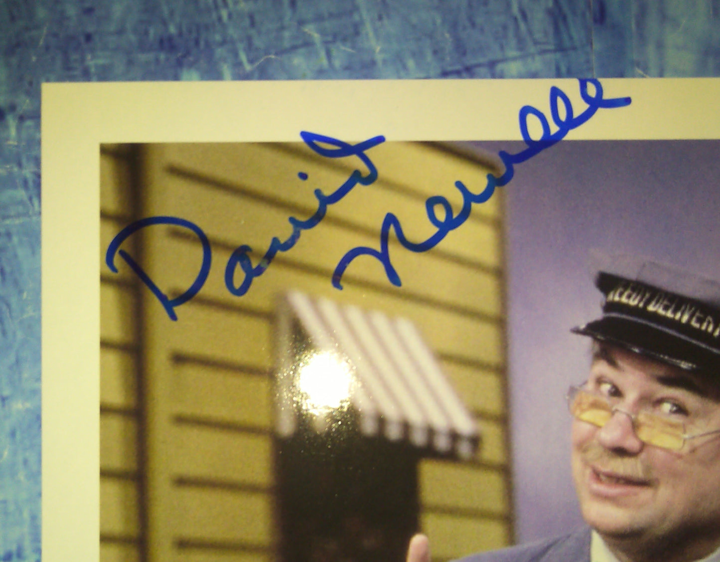 David Newell Hand Signed Autograph 8x10 Photo COA + JSA Mister Rogers