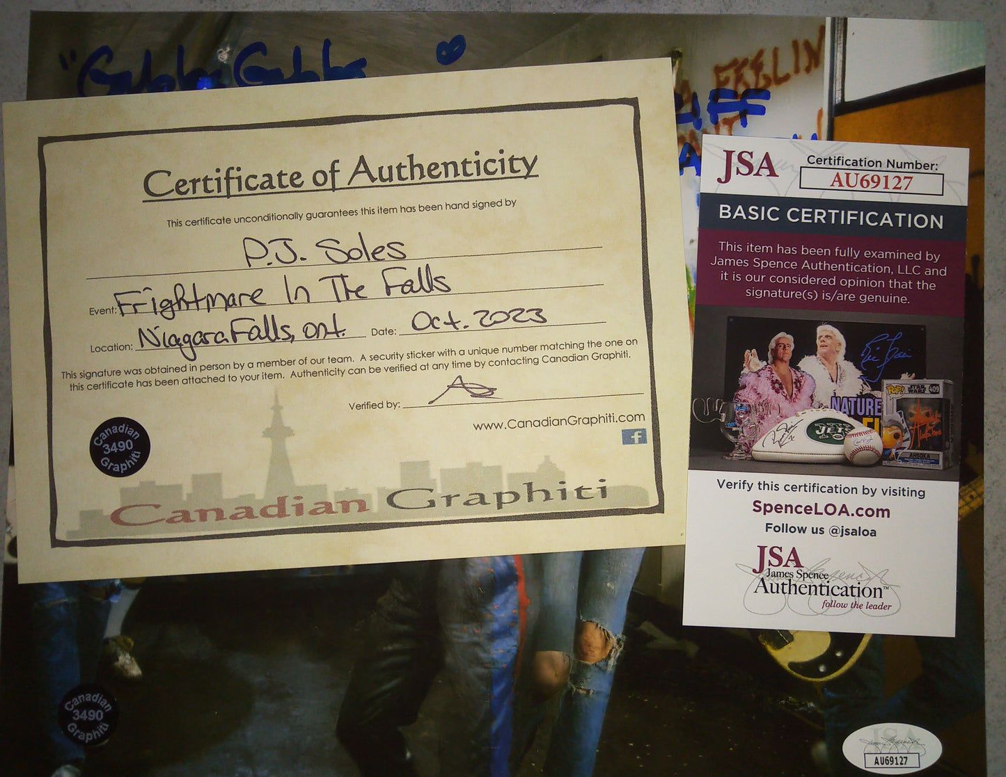 PJ Soles Hand Signed Autograph 8x10 Photo COA + JSA