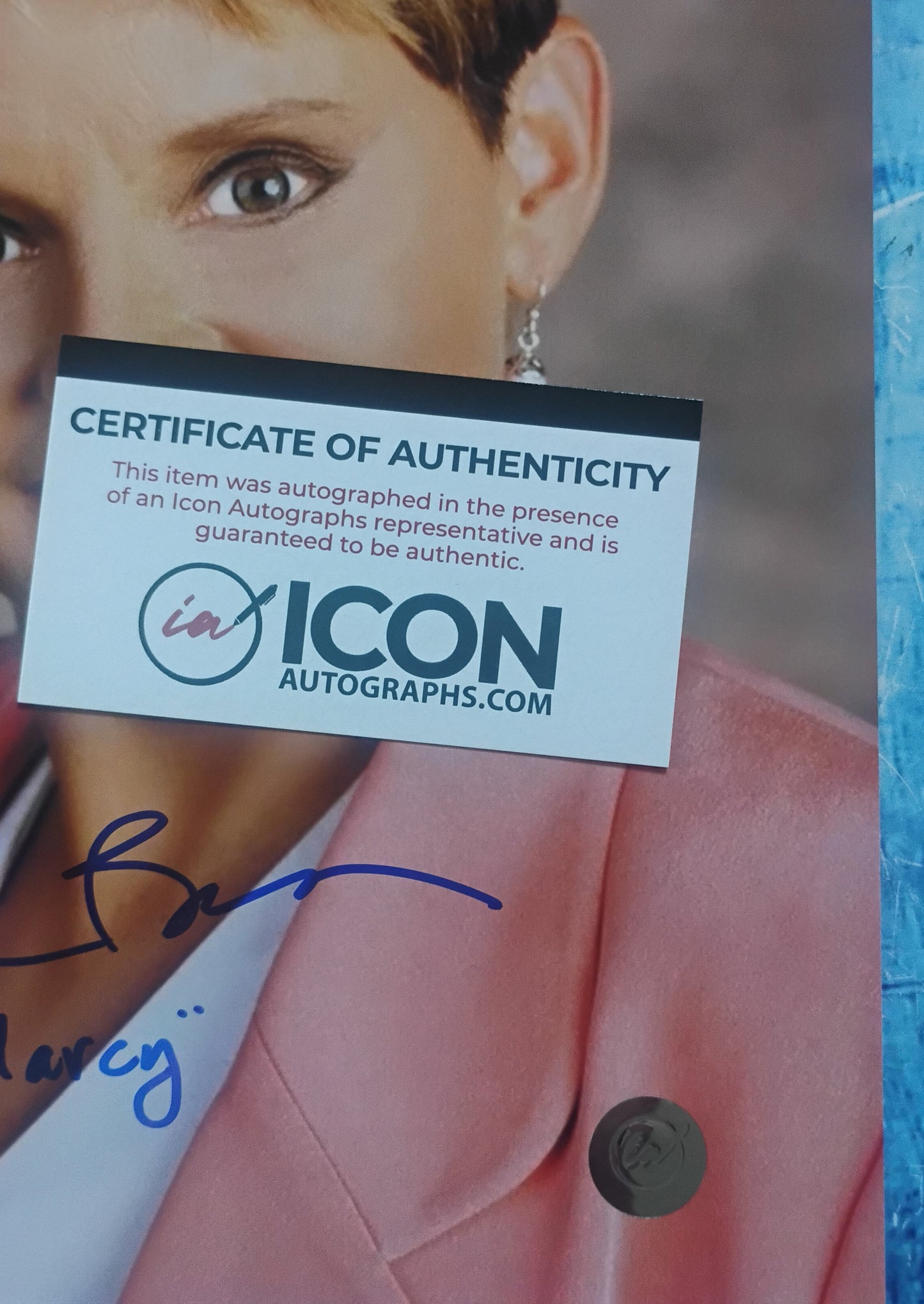 Amanda Bearse Hand Signed Autograph 8x10 Photo COA Mardied With Children