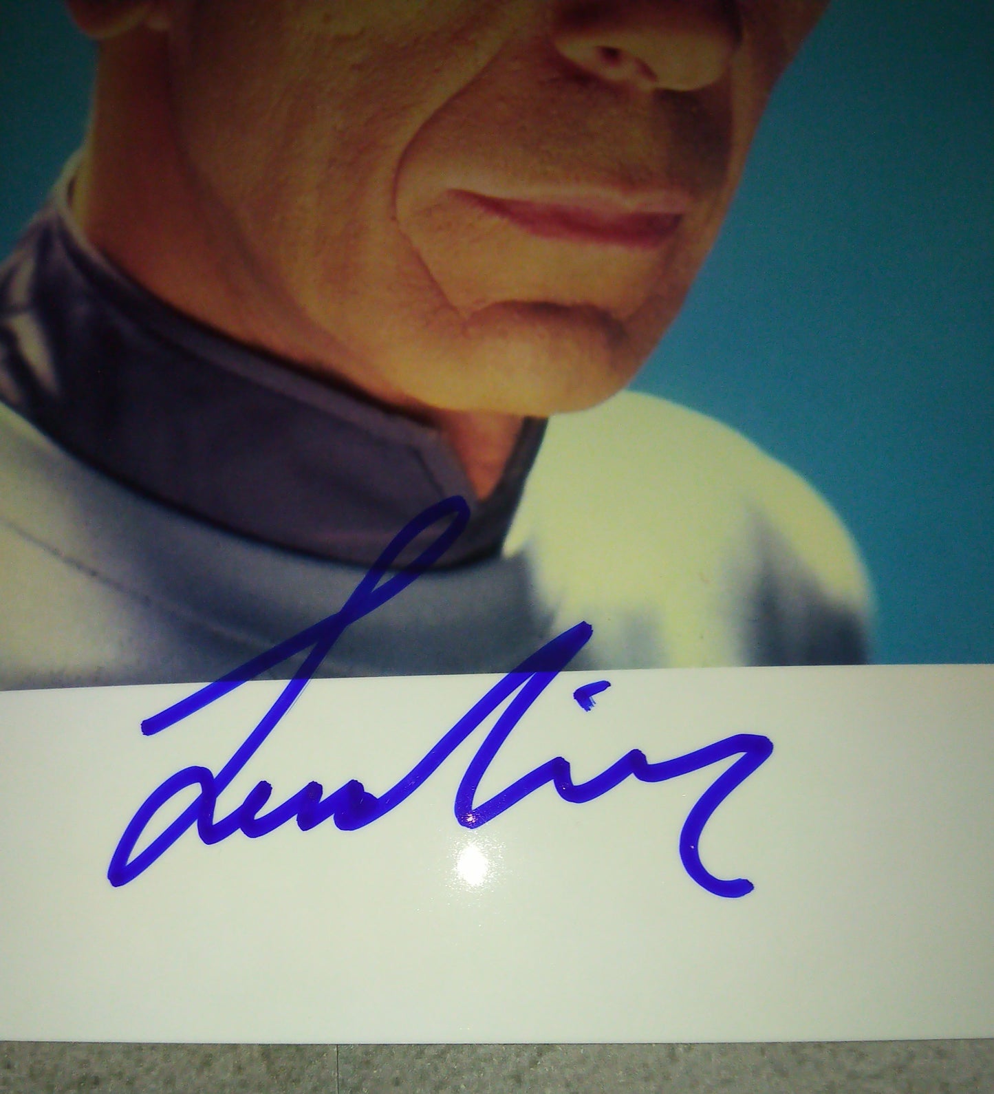 Leonard Nimoy Hand Signed Autograph Photo COA Star Trek