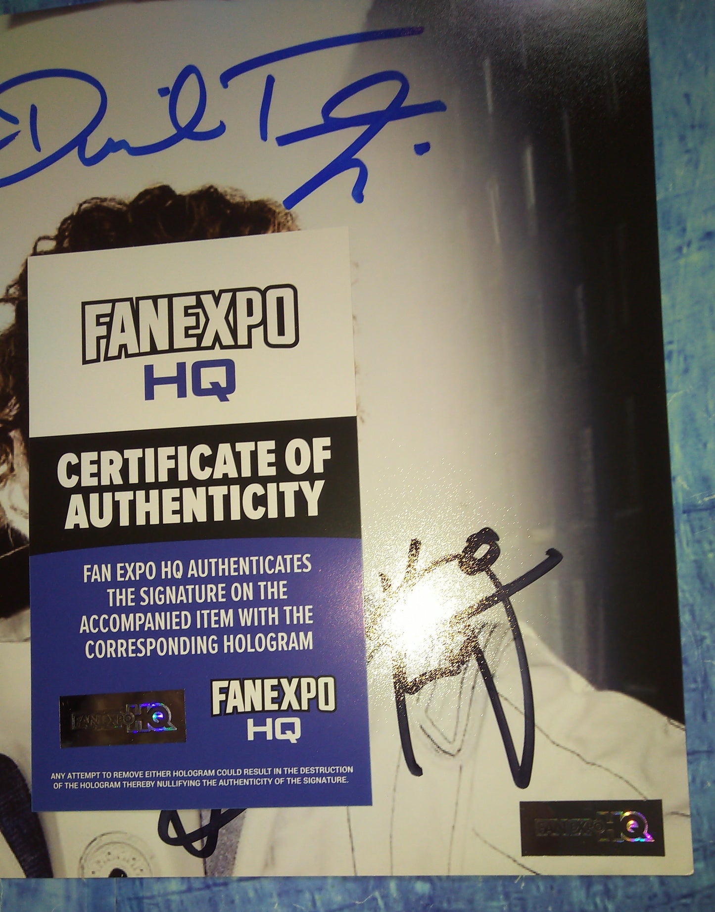 David Tennant & Alex Kingston Hand Signed Autograph 8x10 Photo COA Doctor Who