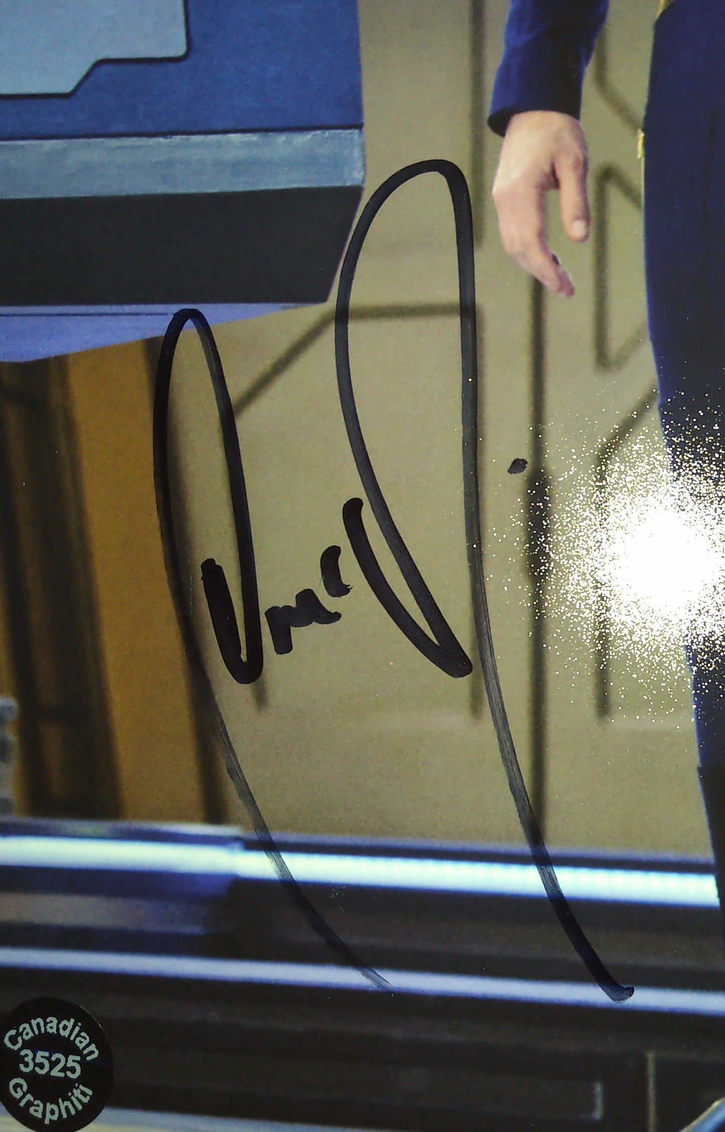 Anson Mount Hand Signed Autograph 8x10 Photo COA + JSA Star Trek Pike