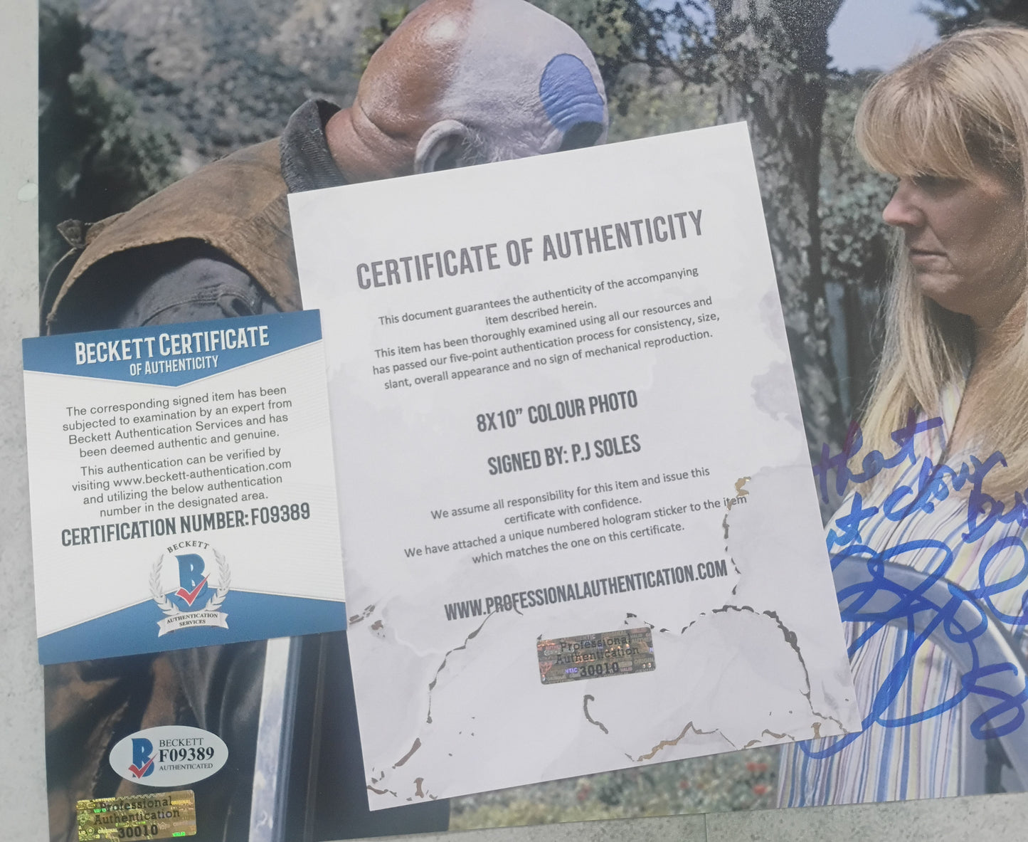 PJ Soles Hand Signed Autograph 8x10 Photo BAS COA The Devil's Rejects