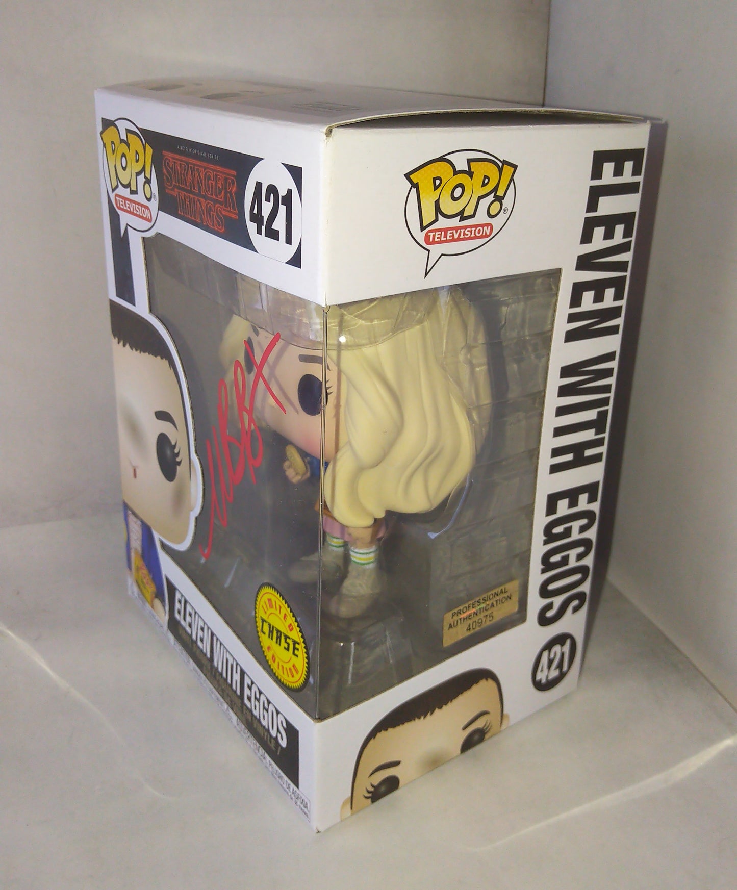 Millie Bobby Brown Hand Signed Autograph Stranger Things Funko Pop COA