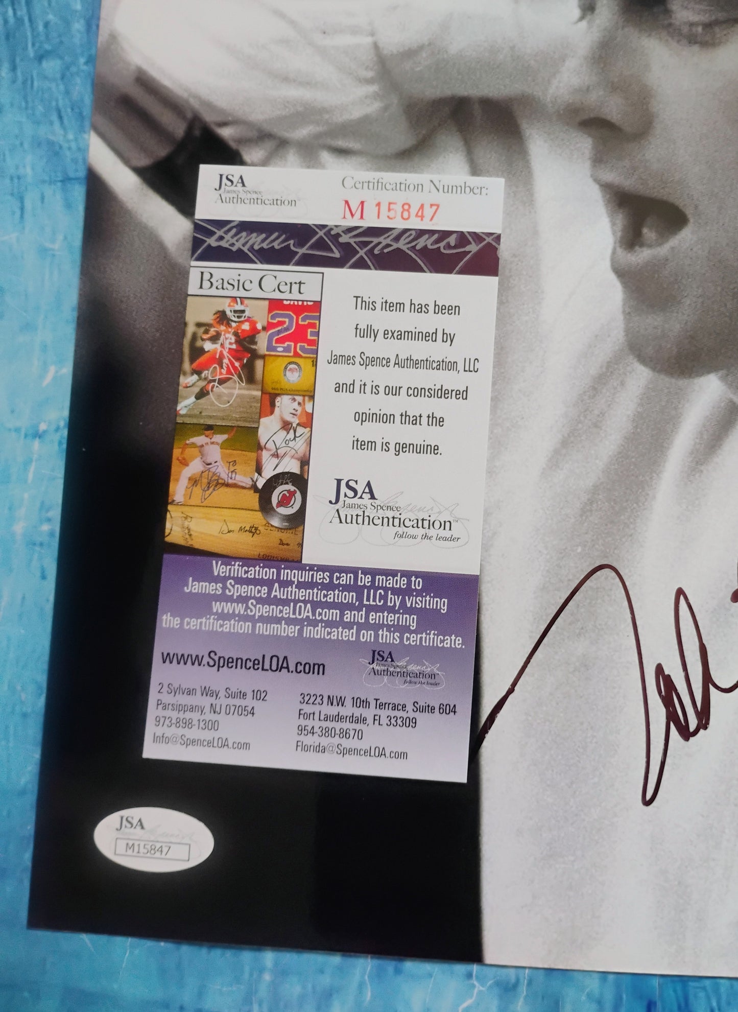 Mike Love Hand Signed Autograph 8x10 Photo JSA COA The Beach Boys