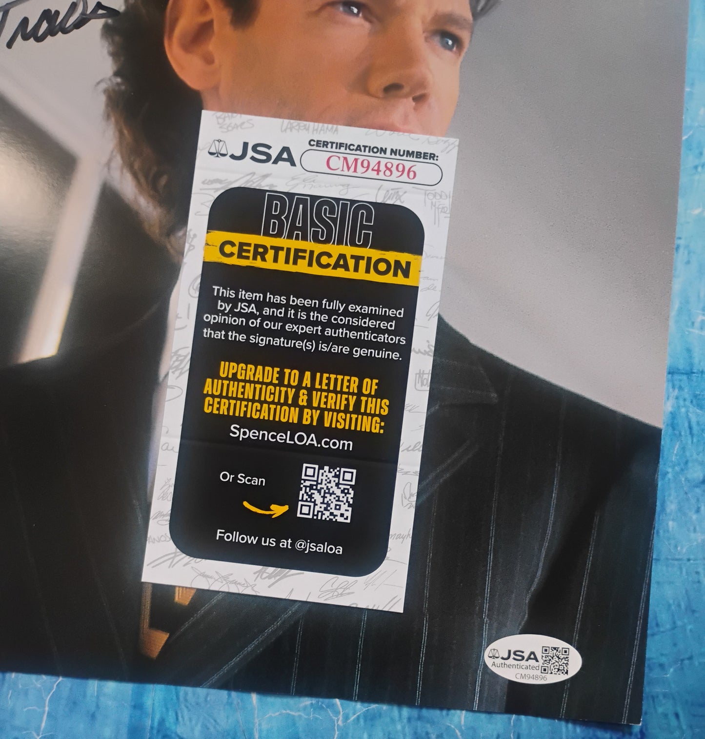 Randy Travis Hand Signed Autograph 8x10 Photo JSA COA
