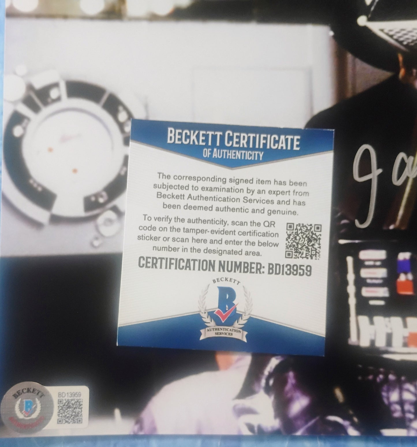 James Earl Jones Hand Signed Autograph 8x10 Photo BAS COA Star Wars