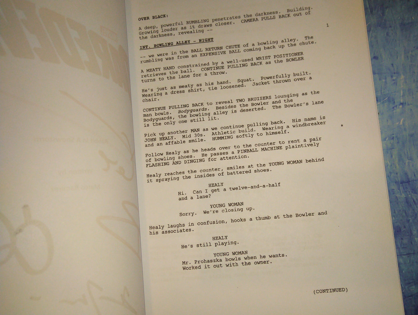 Daredevil 3x Cast Hand Signed Autograph Script COA Charlie Cox, Vincent D'Onofrio & Elden Hensen