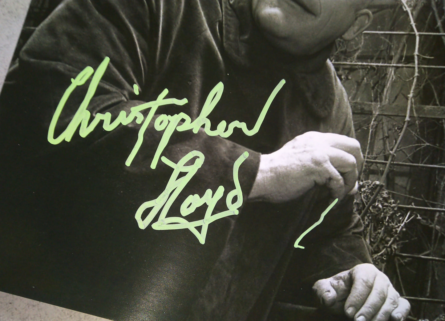 Christopher Lloyd Hand Signed Autograph 8x10 Photo COA Addams Family