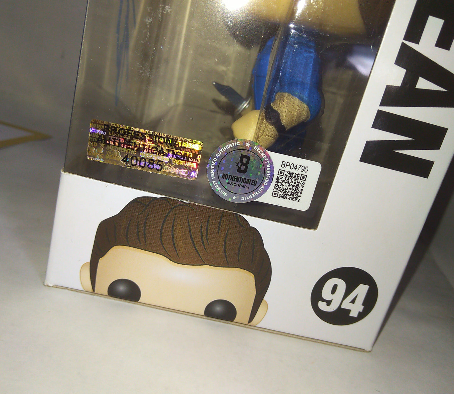 Jensen Ackles Hand Signed Autograph Supernatural Funko Pop COA + BAS