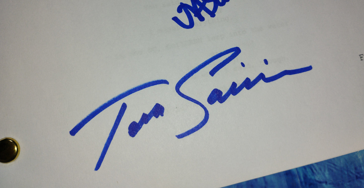 Friday The 13th Cast Hand Signed Autograph Script COA Tom Savini, Adrienne King, Ari Lehman