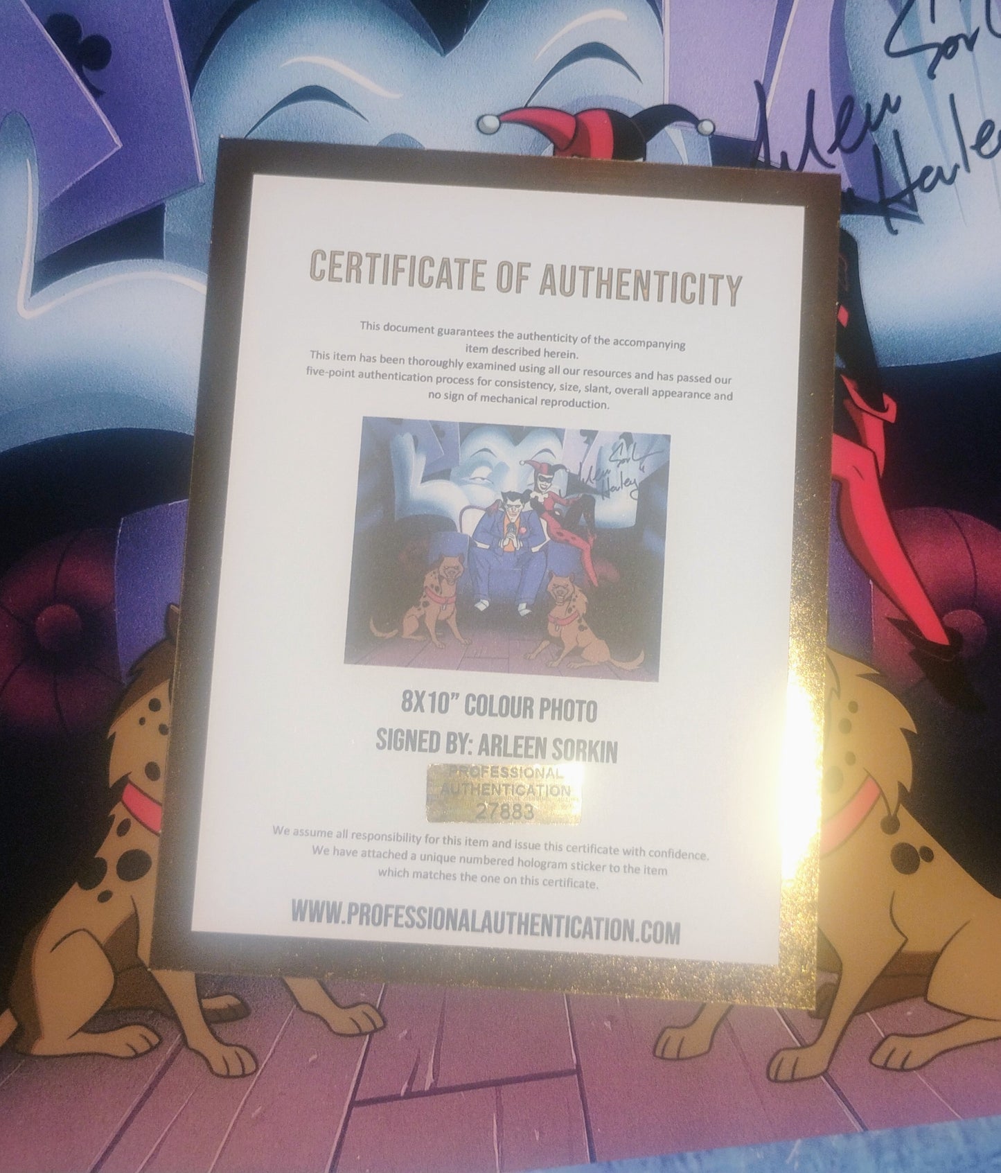 Arleen Sorkin Hand Signed Autograph 8x10 Photo COA Batman