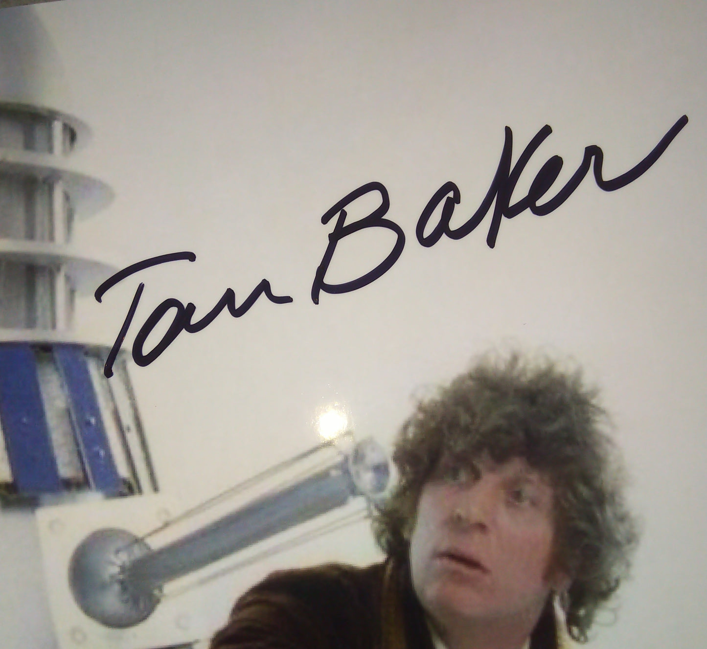 Tom Baker Hand Signed Autograph 8x10 Photo COA Doctor Who