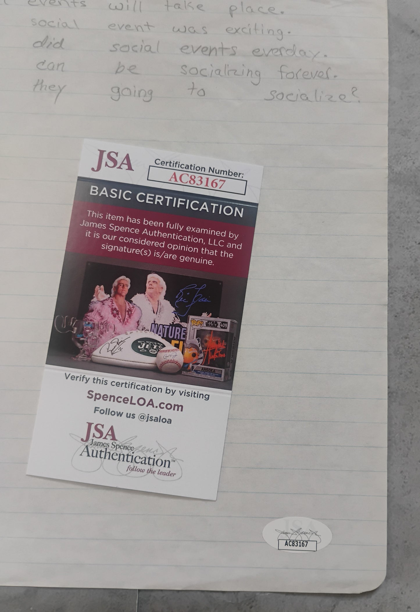 Heather O'Rourke Hand Signed Autograph JSA COA Poltergeist