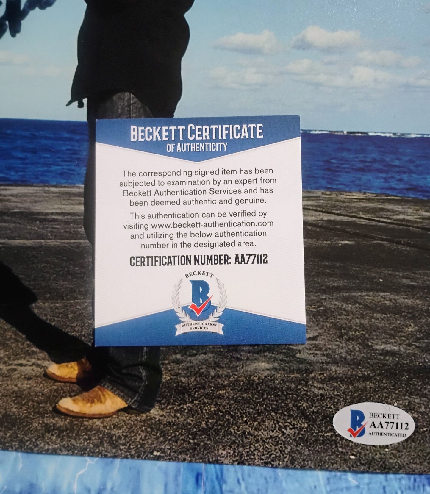 Kris Kristofferson Hand Signed Autograph 8x10 Photo BAS COA